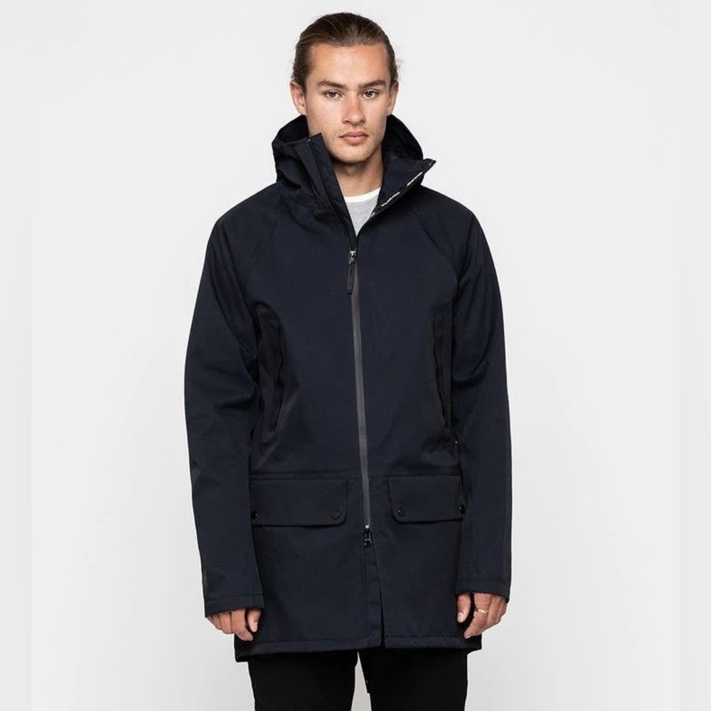 Baro Brockton Jacket Drywear Military Fishtail Black Coat Waterproof Technical - Picture 16 of 16